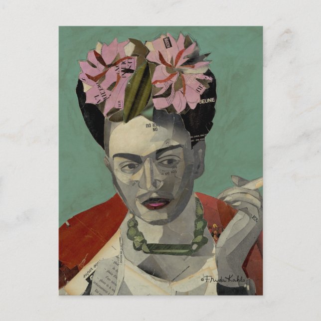 Frida Kahlo by Garcia Villegas Postcard (Front)