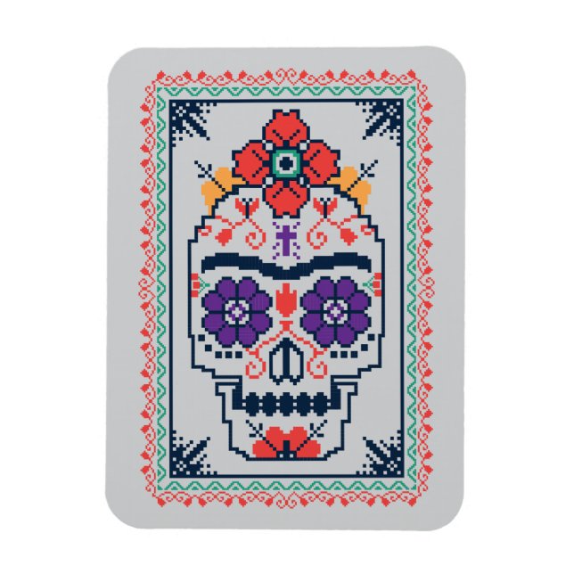 Frida Kahlo | Calavera Magnet (Vertical)