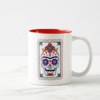 Frida Kahlo | Calavera Two-Tone Coffee Mug