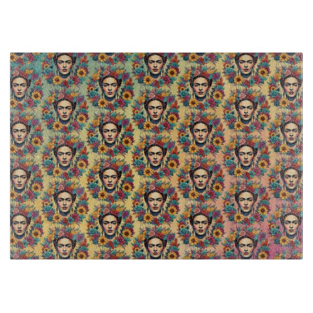 Frida Kahlo Cutting Board (Front)