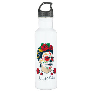 Frida Kahlo   El Día de los Muertos 710 Ml Water Bottle