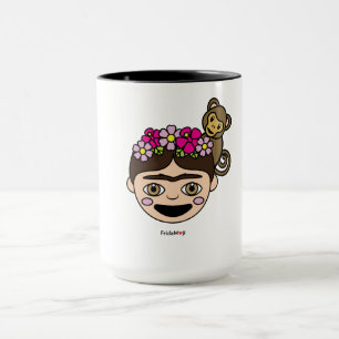 Frida Kahlo FridaMoji - Happy Frida Mug