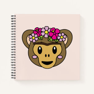 Frida Kahlo   FridaMoji - Monkey Notebook