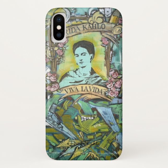 Frida Kahlo Graffiti Case-Mate iPhone Case (Back)