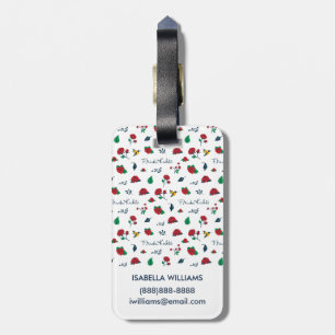 Frida Kahlo   Heart of Mexico Luggage Tag