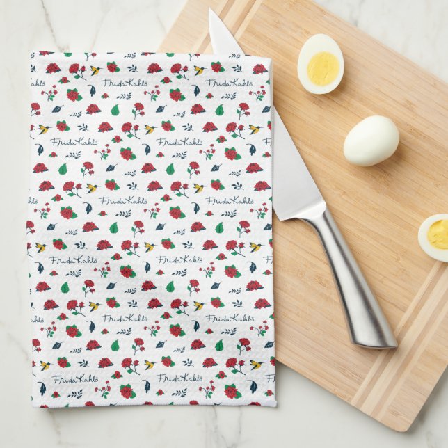 Frida Kahlo | Heart of Mexico Tea Towel (Quarter Fold)