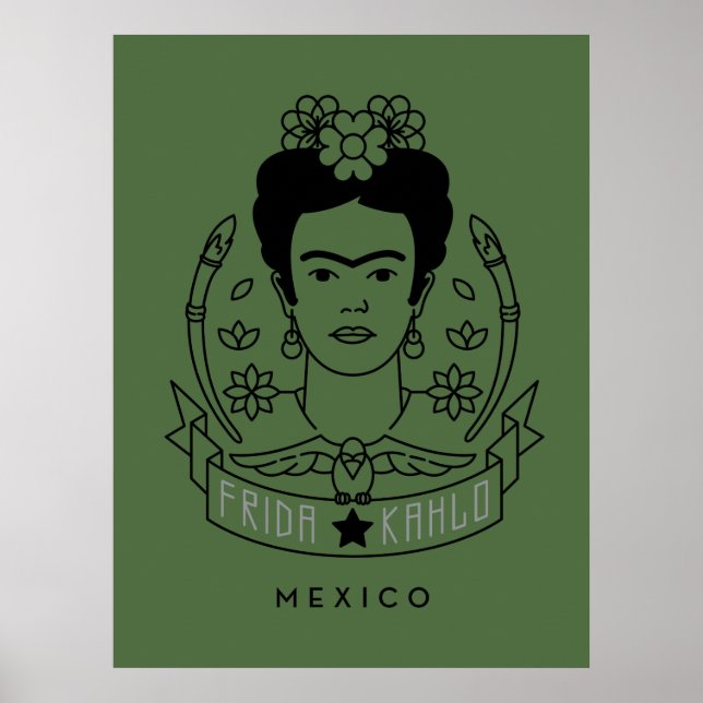 Frida Kahlo | Heroína Poster (Front)