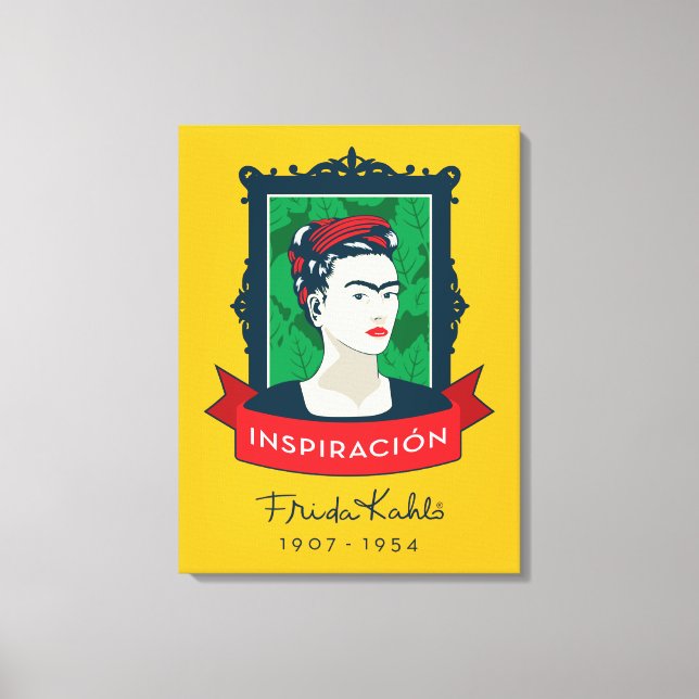 Frida Kahlo | Inspiraci�n Canvas Print (Front)