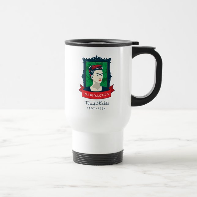 Frida Kahlo | Inspiraci�n Travel Mug (Right)