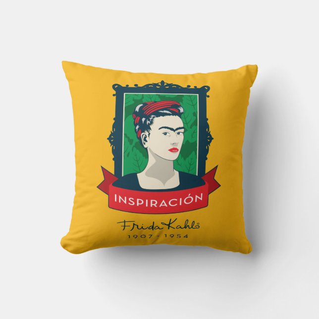 Frida Kahlo | Inspiración Cushion (Front)