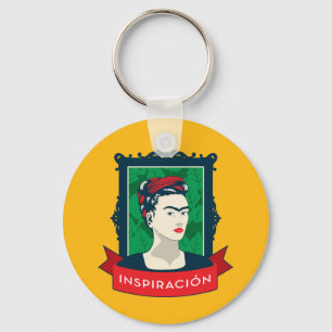 Frida Kahlo   Inspiración Key Ring