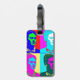 Frida Kahlo Inspired Portrait Luggage Tag
