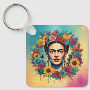 Frida Kahlo Key Ring