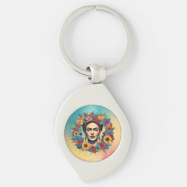Frida Kahlo Key Ring (Front)