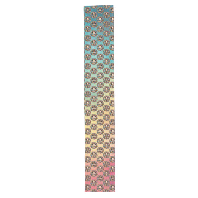 Frida Kahlo Long Table Runner (Front)