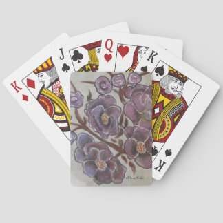 Frida Kahlo Painted Flowers Playing Cards