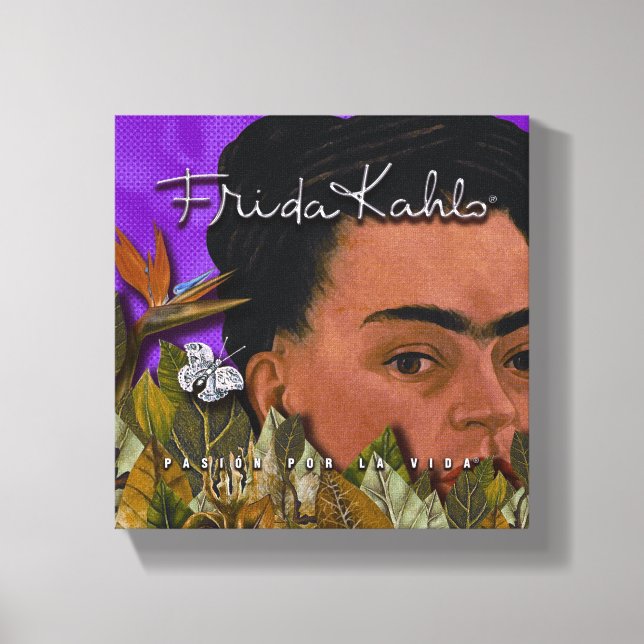 Frida Kahlo Pasion Por La Vida Canvas Print (Front)