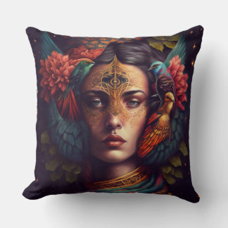 FRIDA KAHLO Queen of the Jungle Cushion