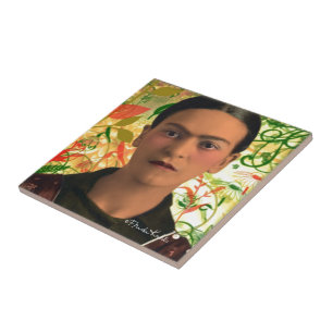 Frida Kahlo Reflejando Tile