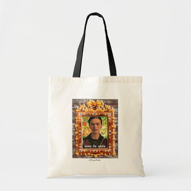 Frida Kahlo Reflejando Tote Bag (Front)