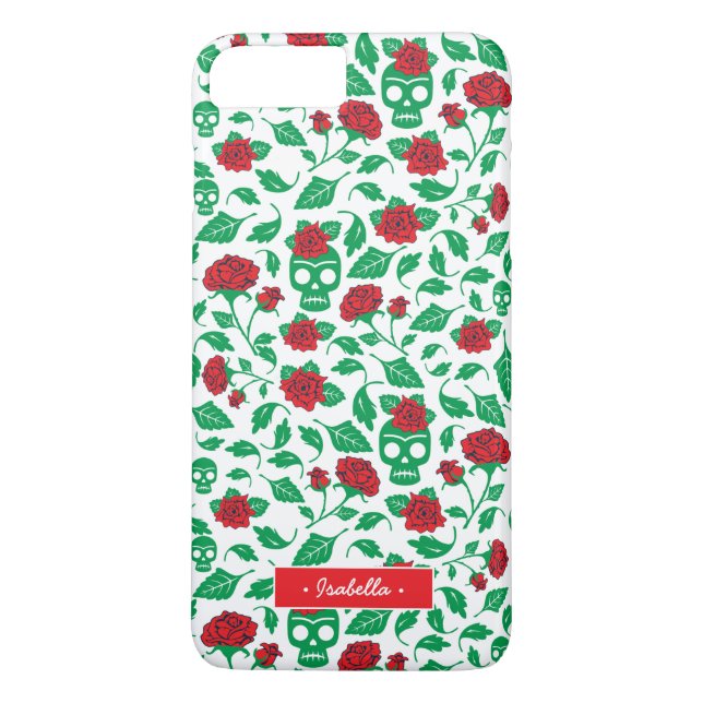Frida Kahlo | Skulls & Roses Case-Mate iPhone Case (Back)