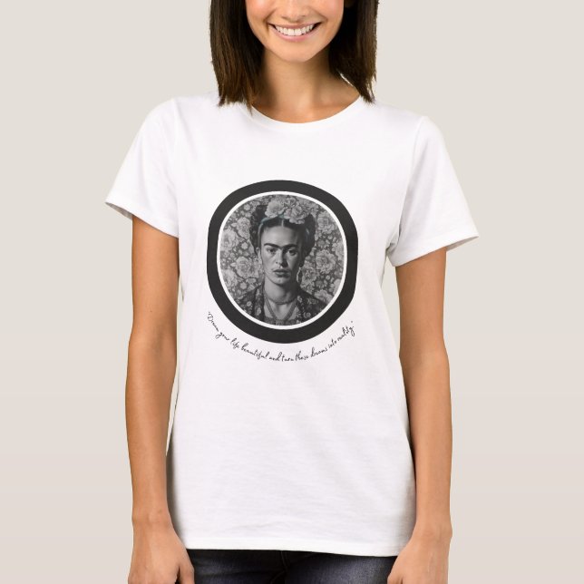 Frida Kahlo T-Shirt, Frida Kahlo Shirt, Frida T-Shirt (Front)