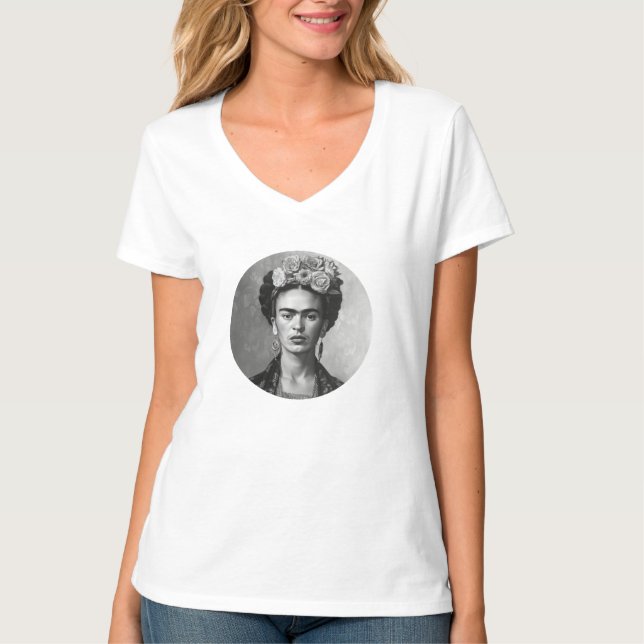 Frida Kahlo T-Shirt, Frida Kahlo Shirt, Frida T-Shirt (Front)