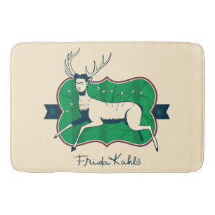 Frida Kahlo   The Wounded Deer Bath Mat