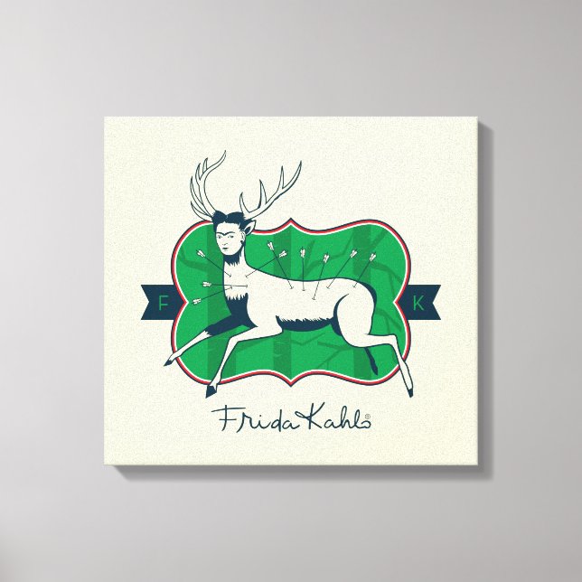 Frida Kahlo | The Wounded Deer Canvas Print (Front)