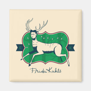Frida Kahlo   The Wounded Deer Magnet