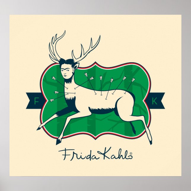 Frida Kahlo | The Wounded Deer Poster (Front)