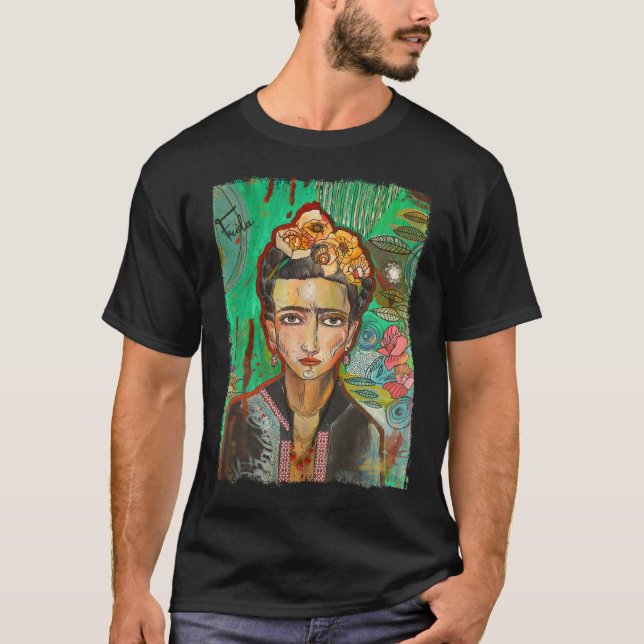 Frida Kahlo Tribute Classic T-Shirt (Front)