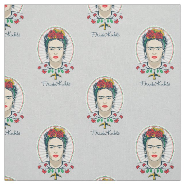 Frida Kahlo | Vintage Floral Fabric (Swatch)