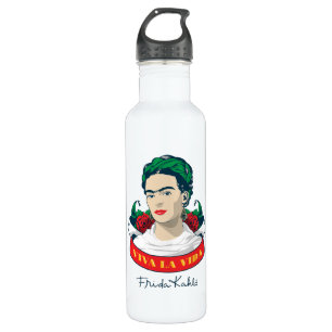 Frida Kahlo   Viva la Vida 710 Ml Water Bottle