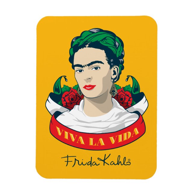 Frida Kahlo | Viva la Vida Magnet (Vertical)
