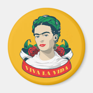 Frida Kahlo   Viva la Vida Magnet