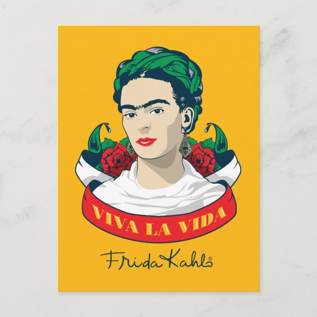 Frida Kahlo | Viva la Vida Postcard (Front)