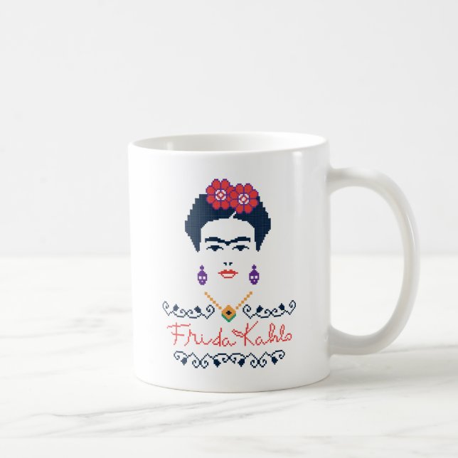 Frida Kahlo | Viva Mexico Coffee Mug (Right)