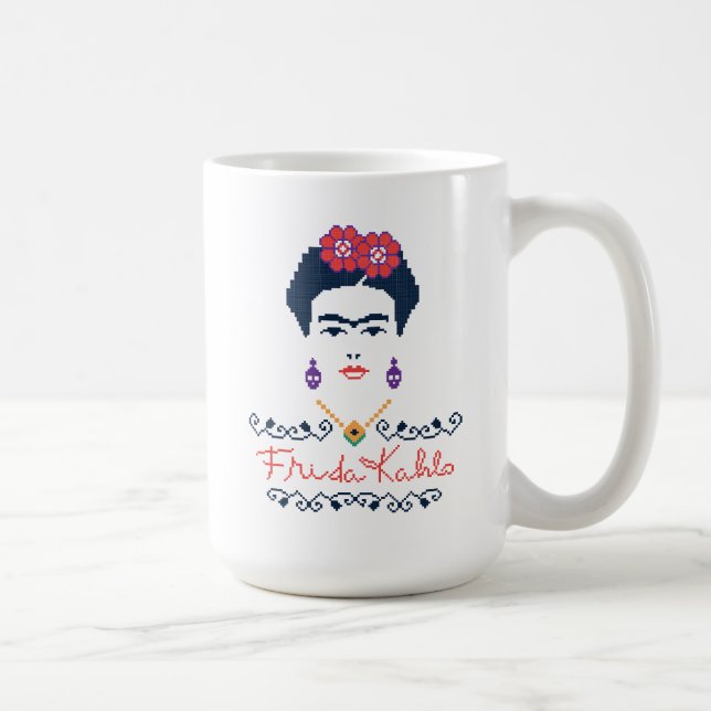 Frida Kahlo | Viva Mexico Coffee Mug (Right)