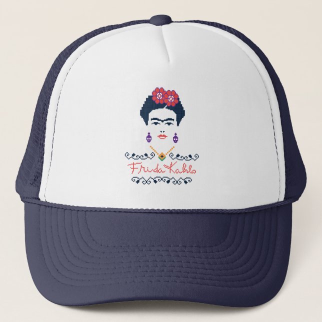 Frida Kahlo | Viva Mexico Trucker Hat (Front)