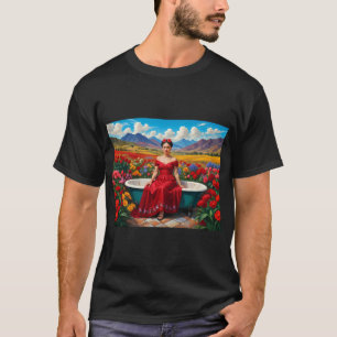 Frida Kahlo wild flowers T-Shirt