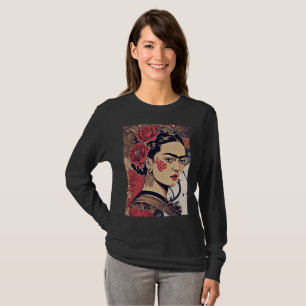 Frida Reloaded – InkPunk Rebel Art Tee