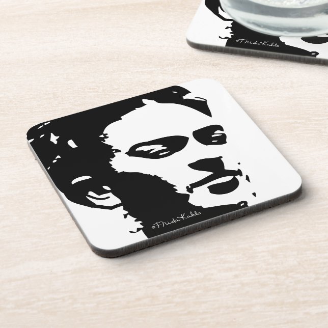 Frida Shadow Portrait Coaster (Left Side)