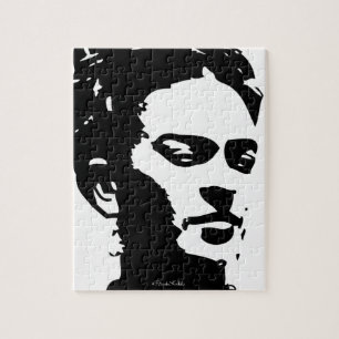 Frida Shadow Portrait Jigsaw Puzzle