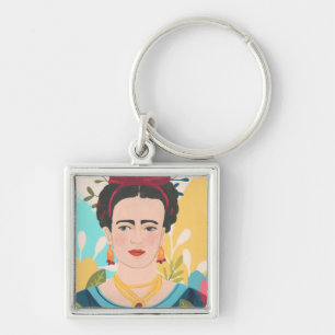 Frida's Garden Collection Key Ring
