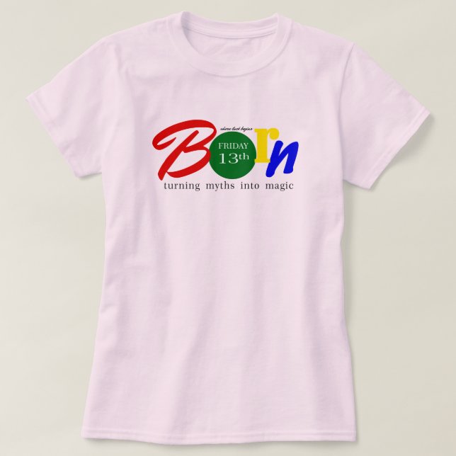 Friday 13th Club T-Shirt (Design Front)