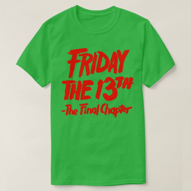 Friday 13th TShirt (Design Front)