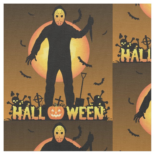 friday 13th zombie fabric (Close Up)