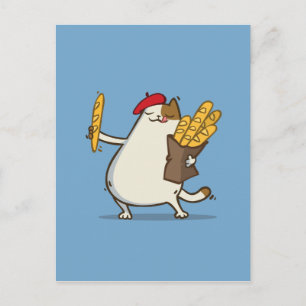 Friday Cat №3 Postcard