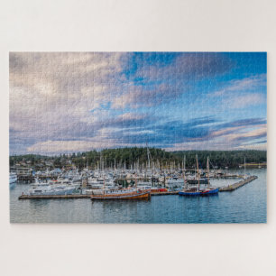 Friday Harbour San Juan Washington Jigsaw Puzzle